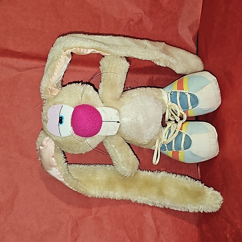 1983 8” Applause Jackson Bunny Rabbit Wallace Berrie Plush Long Ears Vintage